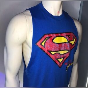 Superman cutoff tank, medium